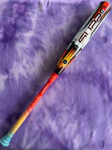 2026 Louisville Slugger Supra Composite Bat USSSA Certified (-5) Composite 27 oz 32" (Used)