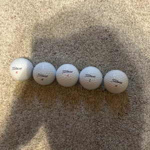 Titleist Tour Soft Balls 4 Pack (Used)
