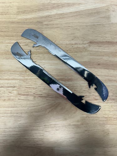 246mm Blade Tech Runners (Fit CCM XS Holder) Step Blacksteel Equivalent (New) PWHL Pro Stock