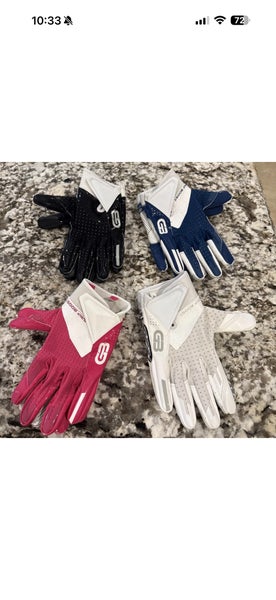 Bundle of Large Grip Boost Adult football
Gloves (Used)