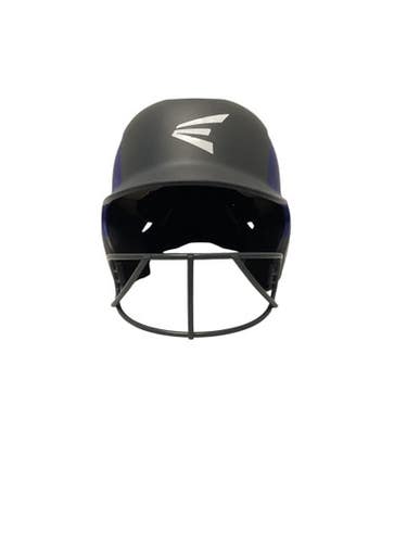Used Easton Batting Helmet w/Mask Grey And Royal Blue SM 11443-S000205187