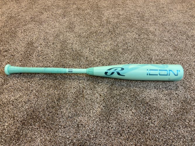 Used 2026 Rawlings Icon USSSA Baseball Bat - 28 Inch/18 oz.