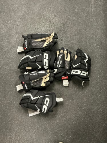 CCM JetSpeed FT680 Gloves black/white