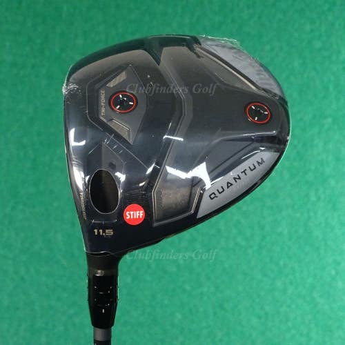NEW LH Callaway 2026 Quantum Mini 11.5 Driver Denali Frost White 6.0 Stiff w/HC