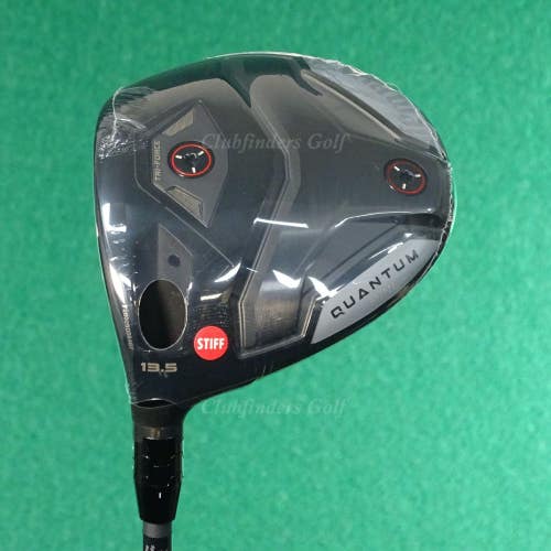 NEW LH Callaway 2026 Quantum Mini 13.5 Driver Denali Frost White 6.0 Stiff w/HC