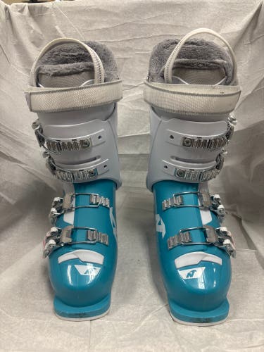 Mondo 22.5 Kid's Nordica Speedmachine J 4 All Mountain Ski Boots (Used)
