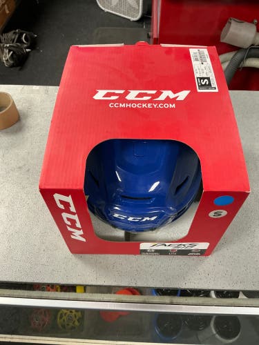 Small CCM Tacks 310 Helmet (New)royal