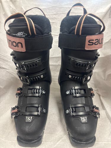 Mondo 22.5 Women's Salomon S/Pro 90W All Mountain Ski Boots Soft Flex (Used)