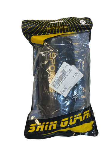 Used Soccer Shin Guards Junior Black MD 11706-S000376325