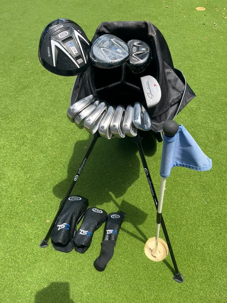 Basically NEW 2025 US Kids Golf TS5 Tour Series 63" Clubs Full Set 11 clubs bag headcovers putter