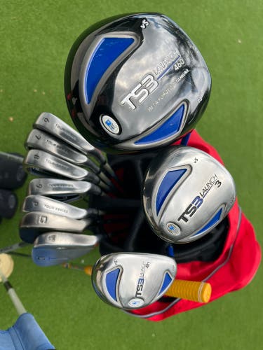 Junior US Kids Golf Tour Series 63" RH Full set 11 clubs bag and headcovers can sell with out bag