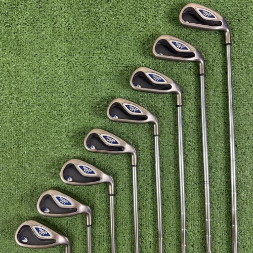 Callaway Hawkeye VFT Iron Set 3-PW Constant Weight Steel Uniflex Right Handed