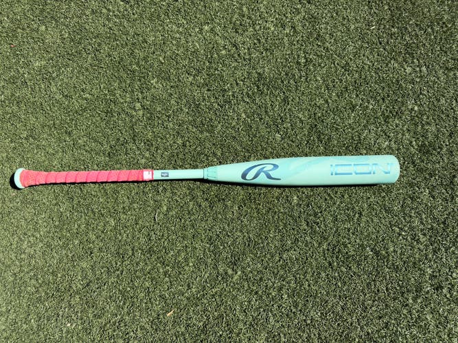 2026 Rawlings Icon Composite BBCOR Certified Bat (-3) 30 oz 33" (Used)