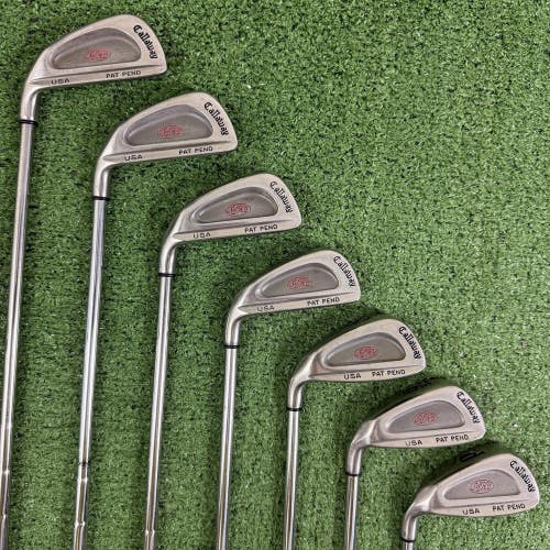 Callaway S2H2 Iron Set 4-PW Memphis 10 True Temper Steel Left Handed