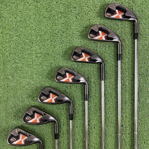 Callaway X24 Hot Iron Set 4-PW Steel Uniflex Right Handed