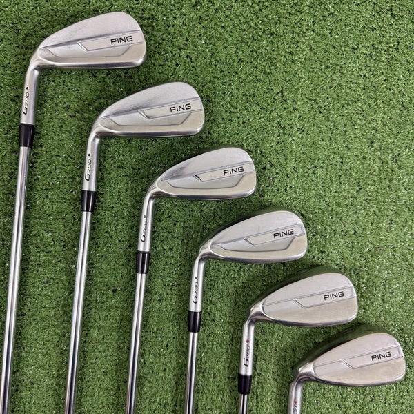 Ping G700 Iron Set 6-PW UW Black Dot AWT 2.0 Regular Flex Left Handed