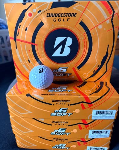 Bridgestone e6 Soft Balls 48 Pack (4 Dozen) (New)