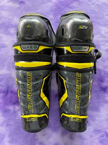 Senior Bauer Supreme S29 Shin Pads 15" (Used)