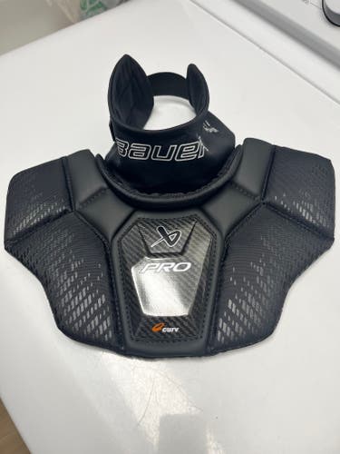 Bauer Pro BNQ-Certified Senior Goalie Neck Guard   (Used Twice)