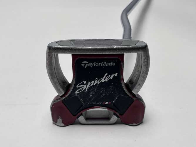 TaylorMade Spider Tour Platinum Putter 34" Superstroke Pistol 1.0 Mens RH
