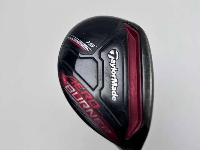 TaylorMade Aeroburner Black 3 Hybrid 19* Matrix Speed Rul-Z 70g Stiff Mens RH