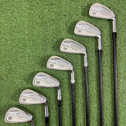 Wilson Staff Model CB 2024 Iron Set 4-PW KBS TGI 100 Extra Stiff Flex Graphite