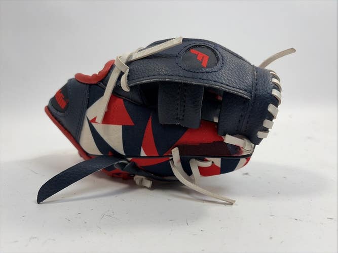 Franklin Digitek Baseball Glove, 8", RHT, Blue/Red