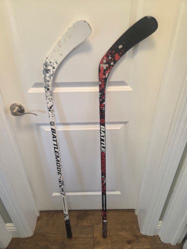 Set of two Junior Battlemode Right Handed Hockey Stick P92 30 Flex (Used)