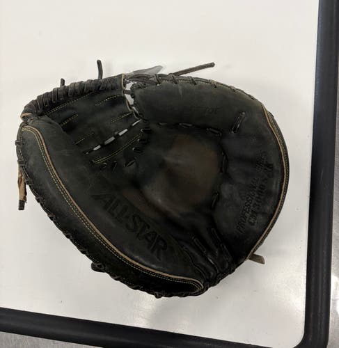 All Star Pro Elite CM3000SBK RH Catcher's Glove 33" (Used)