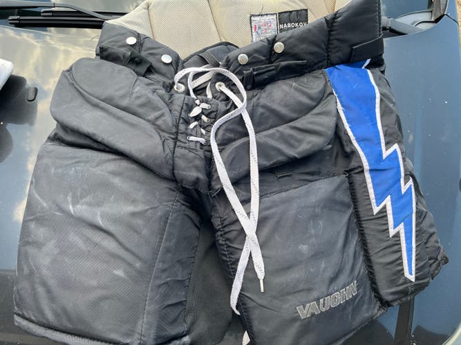 Nabokov Tampa Bay Lightning goalie pants