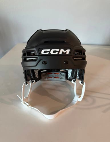 Matte Black Medium CCM Tacks 910 Helmet Pro Stock (New)