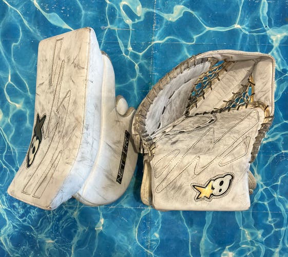 Junior Brian's NetZero 2 Goalie Glove & Blocker | Full Right (Used)