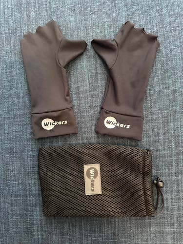 Wickers Fingerless Athletic Gloves Liners -
