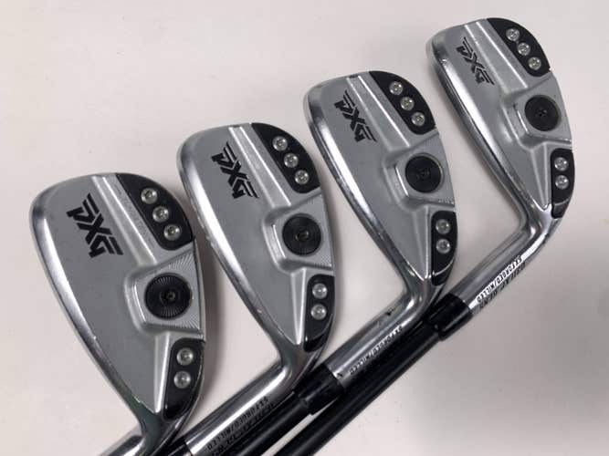 PXG 0311 XP GEN5 Chrome Iron Set 7-PW KBS Max Graphite Iron 45 Lite RH