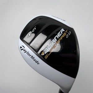 TaylorMade Burner Superfast 2.0 4 Hybrid 21* REAX 60g Regular Graphite Mens RH