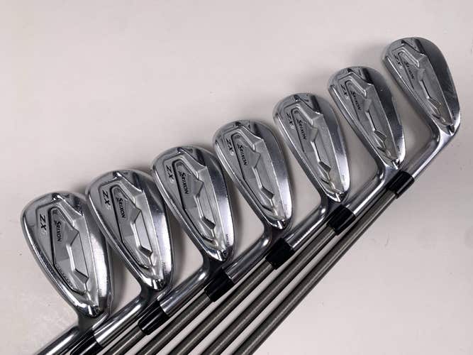 Srixon ZX5 MKII Iron Set 5-PW+GW AeroTech SteelFiber i80 CW Regular RH