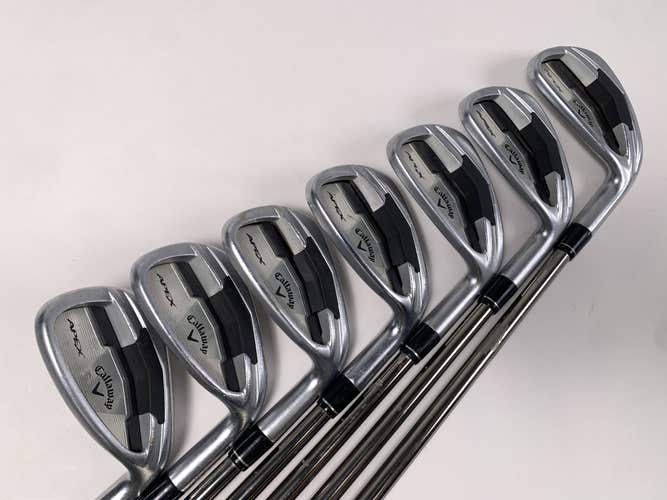 Callaway Apex Iron Set 5-PW+GW UST Mamiya Recoil 660 F3 Regular RH