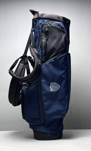 Ping Hoofer Stand Bag Blue 5-Way Divide Dual Strap Golf Bag