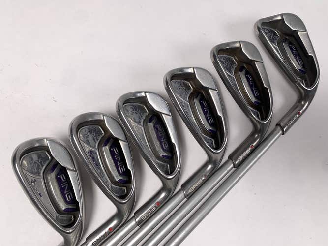 Ping Serene Iron Set 7-PW+SW+LW Red Dot 1* Flat ULT 210 Lite Ladies RH