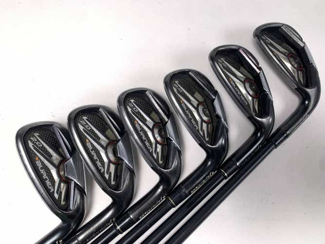 TaylorMade Burner 2.0 Iron Set 6-PW+GW SuperFast 65g Regular Graphite Mens RH