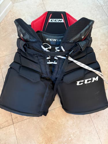 Senior Large CCM 1.9 Hockey Goalie Pants (Used)
