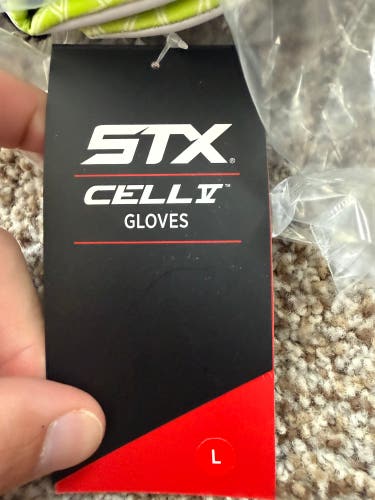 STX Cell V Lacrosse Gloves (New)