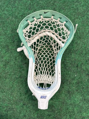 Green & White Nike L3 Lacrosse Head (Used)