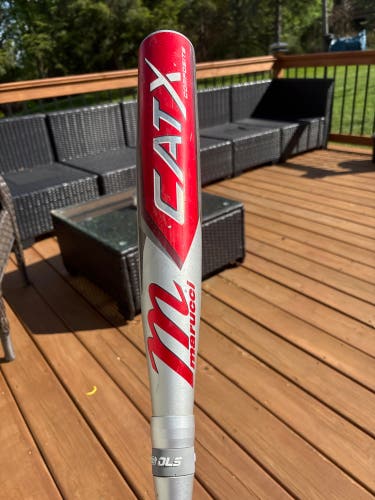 2023 Marucci CAT X Composite USSSA Certified Bat (-5) 27 oz 32" (Used)