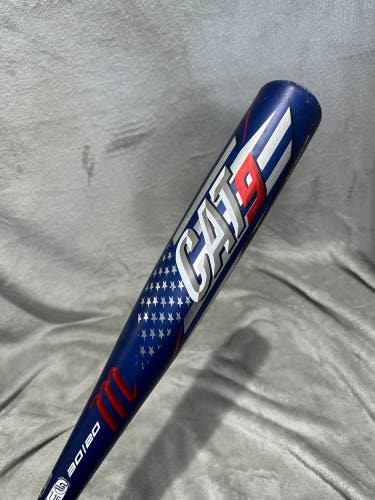 2021 Marucci CAT9 Pastime Alloy Bat USSSA Certified (-10) Alloy 20 oz 30" (Used)