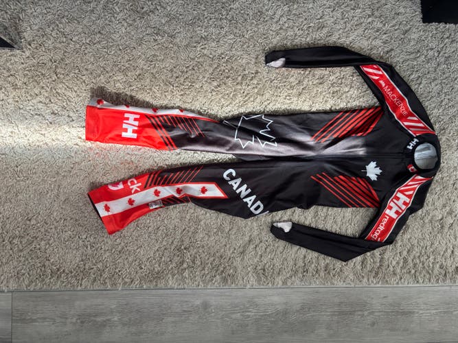 Canadian Ski team speed suit Adult XL Helly Hansen, no pads(New)