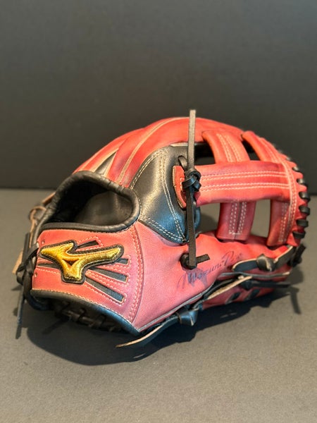 Rare Custom Japanese Mizuno Pro Haga RH Infield Baseball Glove 11.5" (Used)
