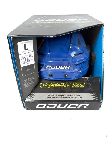 Large Bauer Re-Akt 150 Helmet (New)