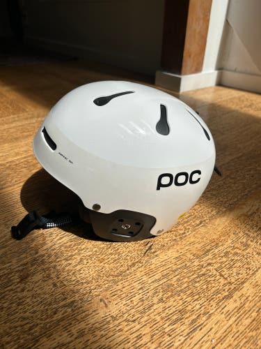 Unisex Medium/Large POC Artic SL Spin Helmet (Used) FIS Legal