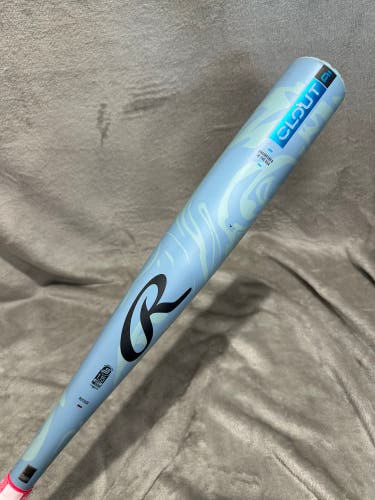 2025 Rawlings Clout AI Alloy Bat USSSA Certified (-8) Alloy 22 oz 30" (Used)
